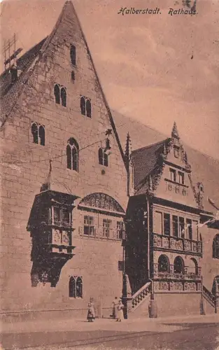 Halberstadt. Rathaus -795978