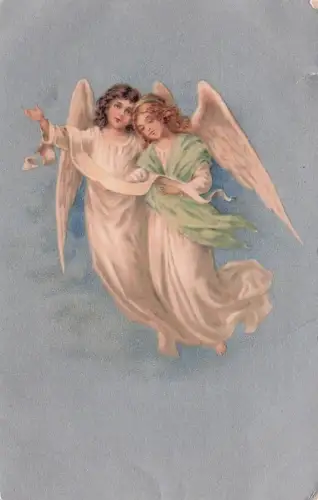 AK Osterengel mit Banderole -795964