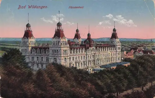 Bad Wildungen Hotel und Badehaus Fuerstenhof Kat. Bad Wildungen -795914