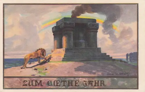 ZUM GOETHE JAHR -796066