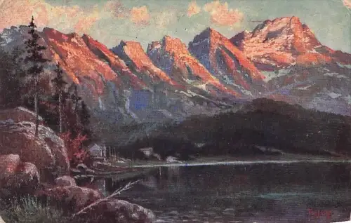 BAYRISCHES HOCHLAND Eibsee mit Zugspitze -796056