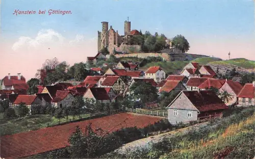 Ak Bornhagen im Eichsfeld, Burg Hanstein -796064
