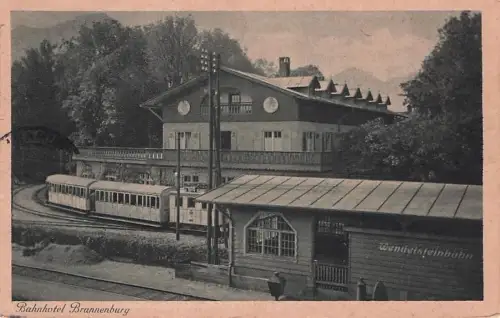 Wendelsteinbau Bahnhotel Brannenburg -796112