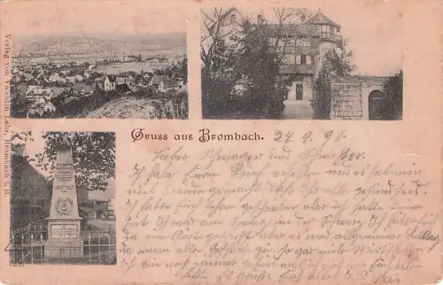 Gruss aus Brombach. -796104