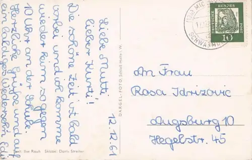 Künstler Ak Keitum auf Sylt, HAUPTBAHNHOF -796160