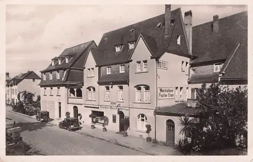 Ak Briedel an der Mosel, Hotel Pension Briedeler Haus, Außenansicht -796226