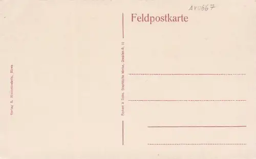 Künstler-AK Soldat beobachtet einen Kameraden beim Schreiben -796178