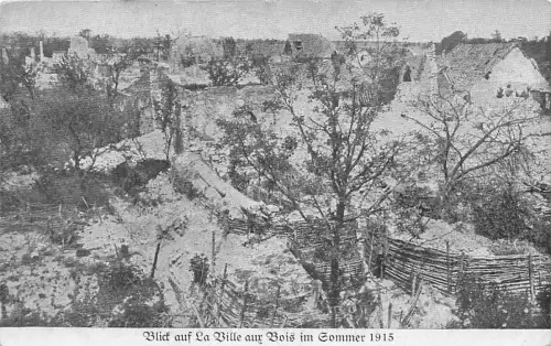 Blick auf La Ville aux Bois im Sommer 1915 -796210