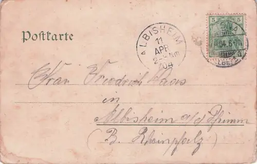 AK Hamburg-Altona, Partie in der Königstrasse -796232