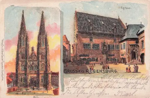 Regensburg Dom Rathaus / Regensburg /Regensburg LKR -796332