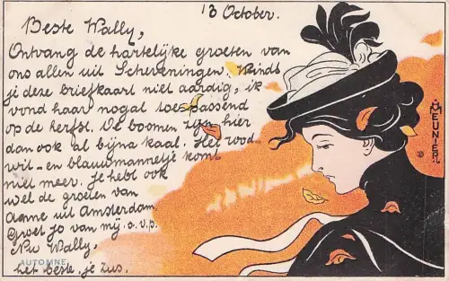 Meunier mit dem Titel AUTOMNE,