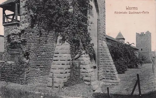 Worms Allrömisdie Stadtmauer-Partie -796414