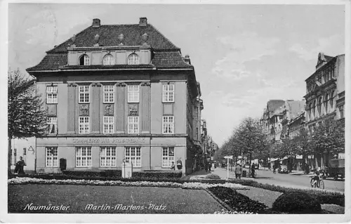 Ak Neumünster in Holstein, Martin-Martens-Platz -796424