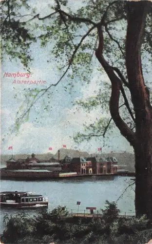 Ansichtskarte Hamburg Alsterpartie Hamburg -796452