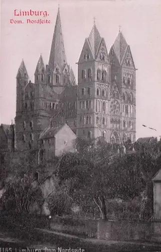 Limburg. Dom. Nordſeite -796456
