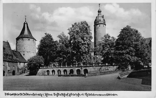 Altenburg Thueringen Schlosshof Tuerme Kat. Altenburg -796616