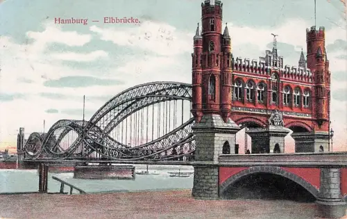AK / Ansichtskarte Hamburg Elbbruecke Kat. Hamburg -796540
