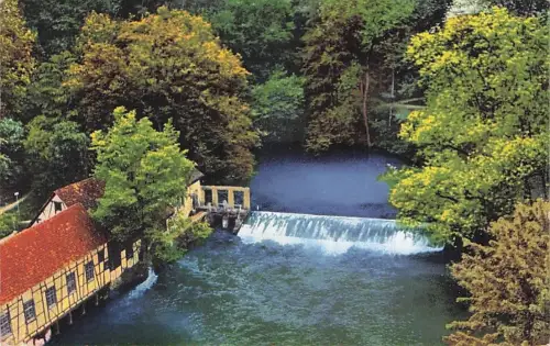 Ak Blaubeuren Baden Württemberg, Blautopf -796528