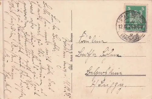 Ak Waldenburg in Sachsen, Park und Fürstliches Schloss, Turm, Häuser -796568