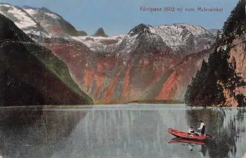 Königssee (602 m) vom Malerwinkel -796546