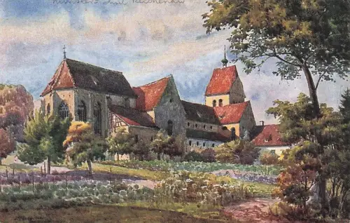 AK / Ansichtskarte Mittelzell Kloster Muensterkirche Marschall Kuenstlerkarte Mittelzell -796670