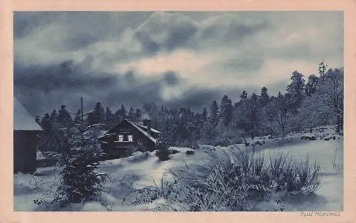 Aus der Heimat Zweite Folge, Winterpracht im Schwarzwald" Paul Hommel -796764