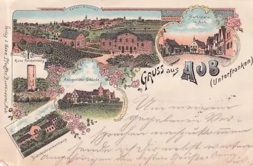 GRUSS aus (Unterfranken -796824