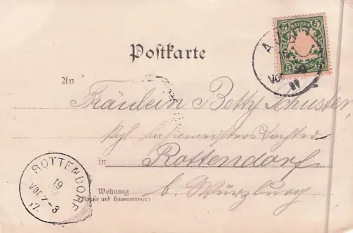 GRUSS aus (Unterfranken -796824