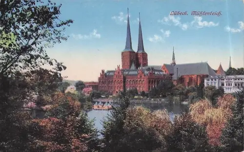 LÜBECK, Mühlenteich, -796652