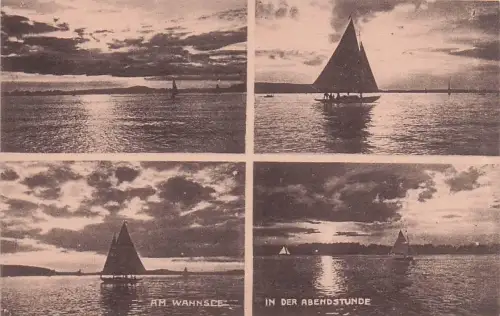 AM WANNSEE IN DER ABENDSTUNDE -796642