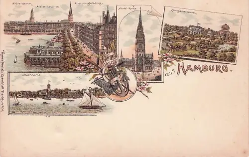 Hamburg Zoologischer Garten Alsterdamm Alter Jungfernstieg Kat -796918