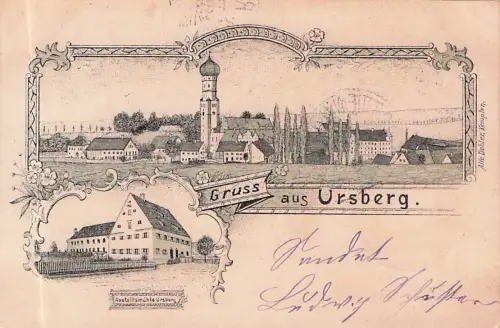 Gruss Abbrechen Speichern Beschreibung: aus Ursberg. -796852