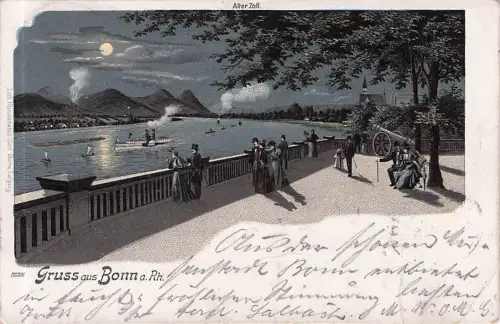 Bonn; Gruß aus Bonn; Alter Zoll -796872