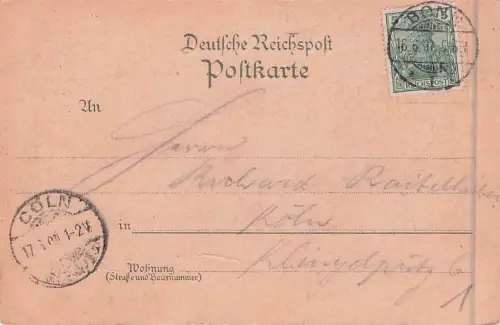 Bonn; Gruß aus Bonn; Alter Zoll -796872