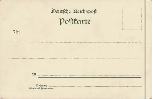 Litho-Ak Berlin, Marienkirche, Lutherdenkmal, -796862