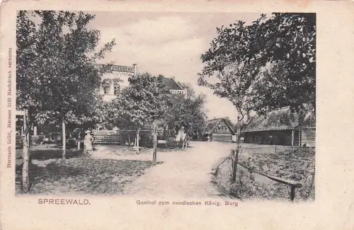 SPREEWALD. Gasthof zum wendischen König, Burg -796936