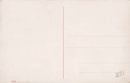 Neujahr Sylvester New Year feiernde Männer Scherzkarte 1912 -796970