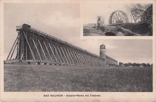 AK / Ansichtskarte Bad Nauheim Gradierwerke mit Triebrad Kat. Bad Nauheim -797012