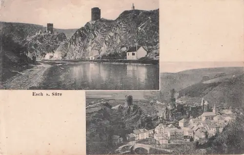 Esch-sur-Sure Panorama / Esch-sur-Sure /Diekirch -796992