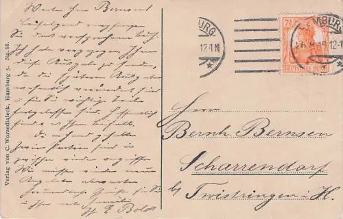 AK Hamburg-Stellingen, Eingang zu Hagenbecks Tierpark -797016