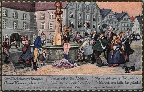 Stuttgart, Eine wahre Geschichte, anno 1837 gl1925 E7009 -797006