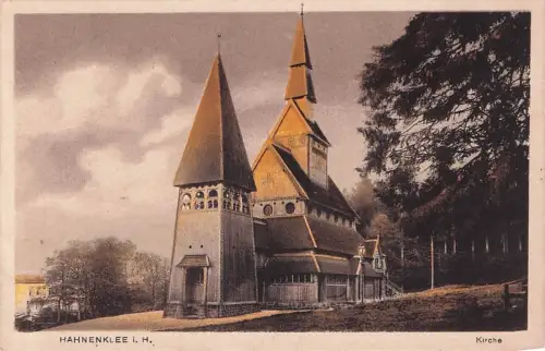 AK Hahnenklee /Oberharz, Kirche -797030