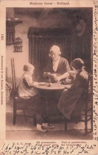 Artz, David Adolphe Constant Bei Großmutter -797124