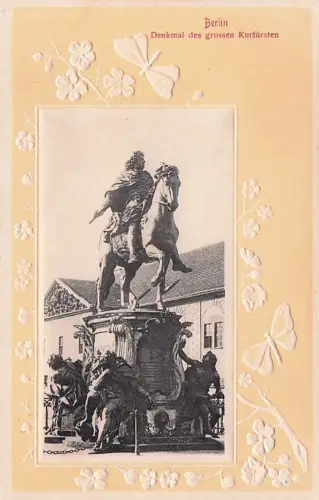 Berlin Kurfuersten-Denkmal Kat. Berlin -797174