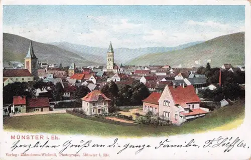 AK / Ansichtskarte Muenster_Elsass Panorama Muenster_Elsass -797172