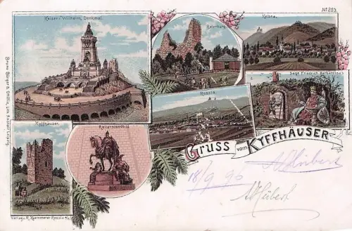 Kyffhaeuser Kyffhaeuser Kaiser Wilhelm Denkmal x / Bad Frankenhausen -797196