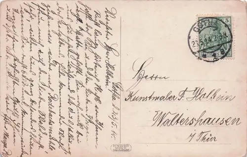 Künstler-AK Ernst Kutzer: Kaufmännischer Jugendbund im V.D.H. -797186