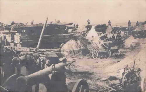 Die Düppeler Schanzen nach der Eroberung durch preußische Truppen -797236