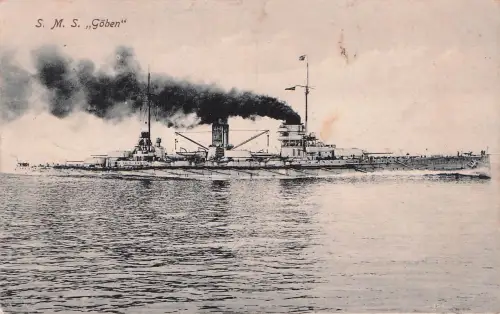 S. M. S.,,Göben" Marine Schiffspost -797214