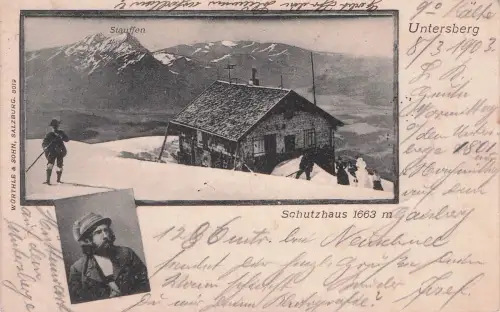 WÜRTHLE & SOHN, SALZBURG. 8019 Schutzhaus 1663 m -797294